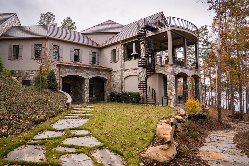 Back Exterior - The Mullen Residence in the Cliffs at Keowee Springs