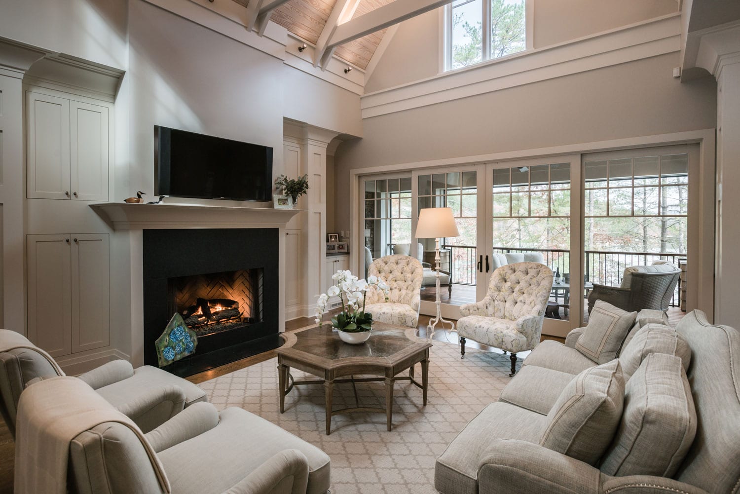 Great Room - The McKenzie Residence in the Cliffs at Keowee Falls South
