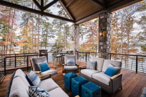 Outdoor Living - The Mullen Residence in the Cliffs at Keowee Springs