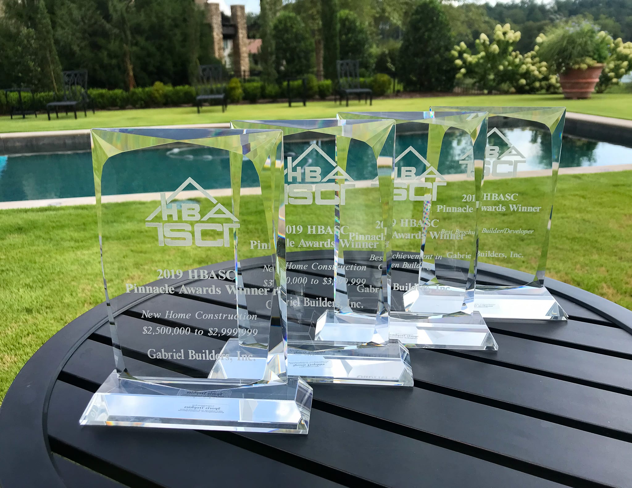 Gabriel Builders Wins Four Pinnacle Awards!